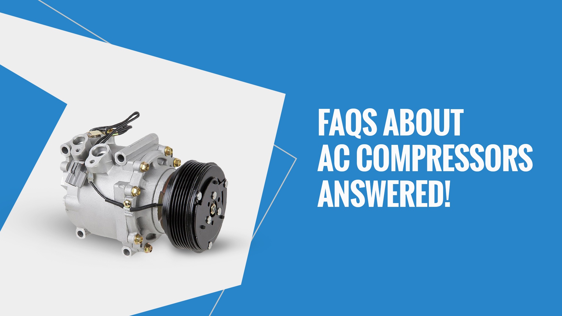 4 FAQs About AC Compressors Answered! Jyoti Engineering Combine