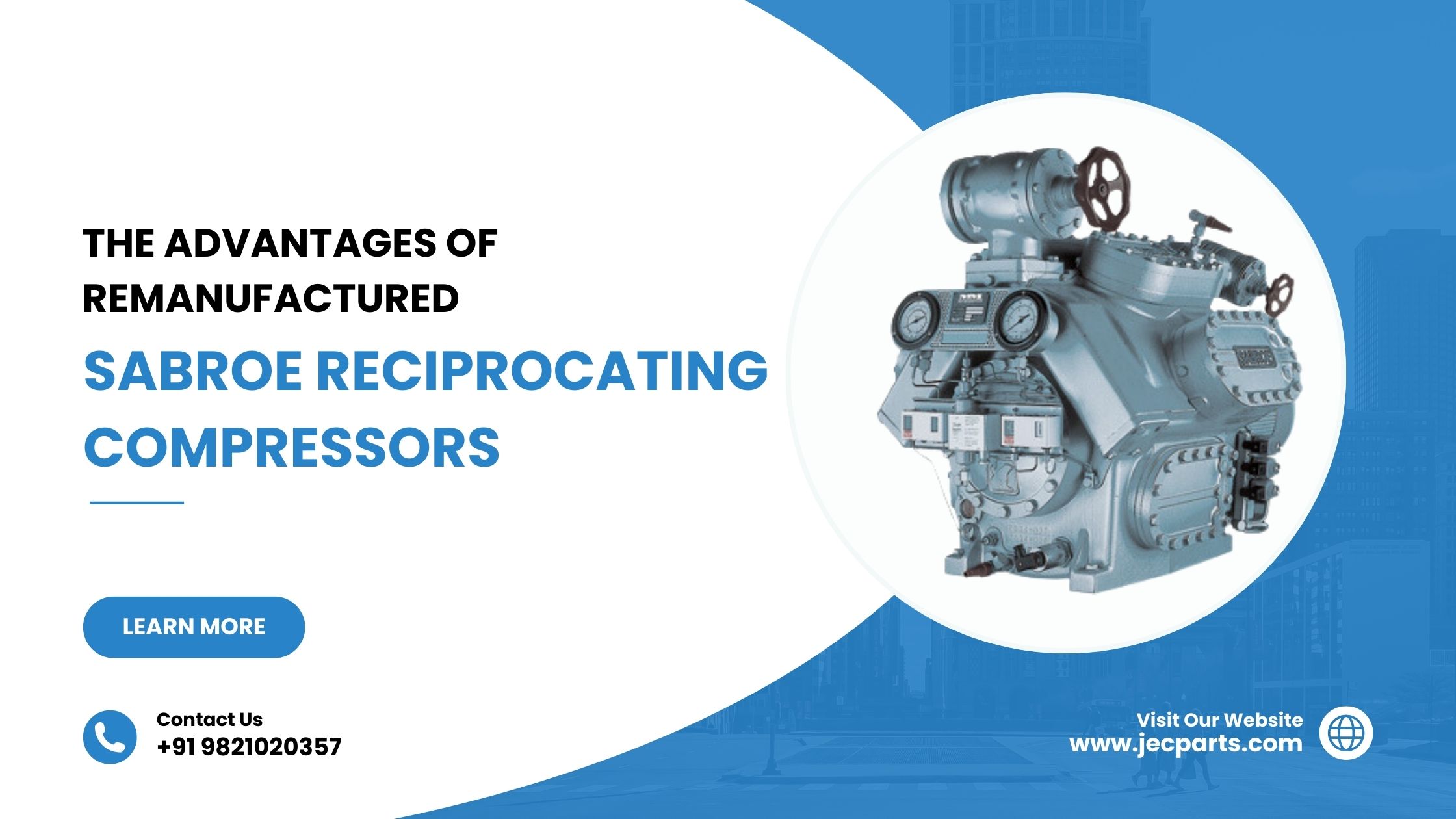 The Advantages of Remanufactured Sabroe Reciprocating Compressors